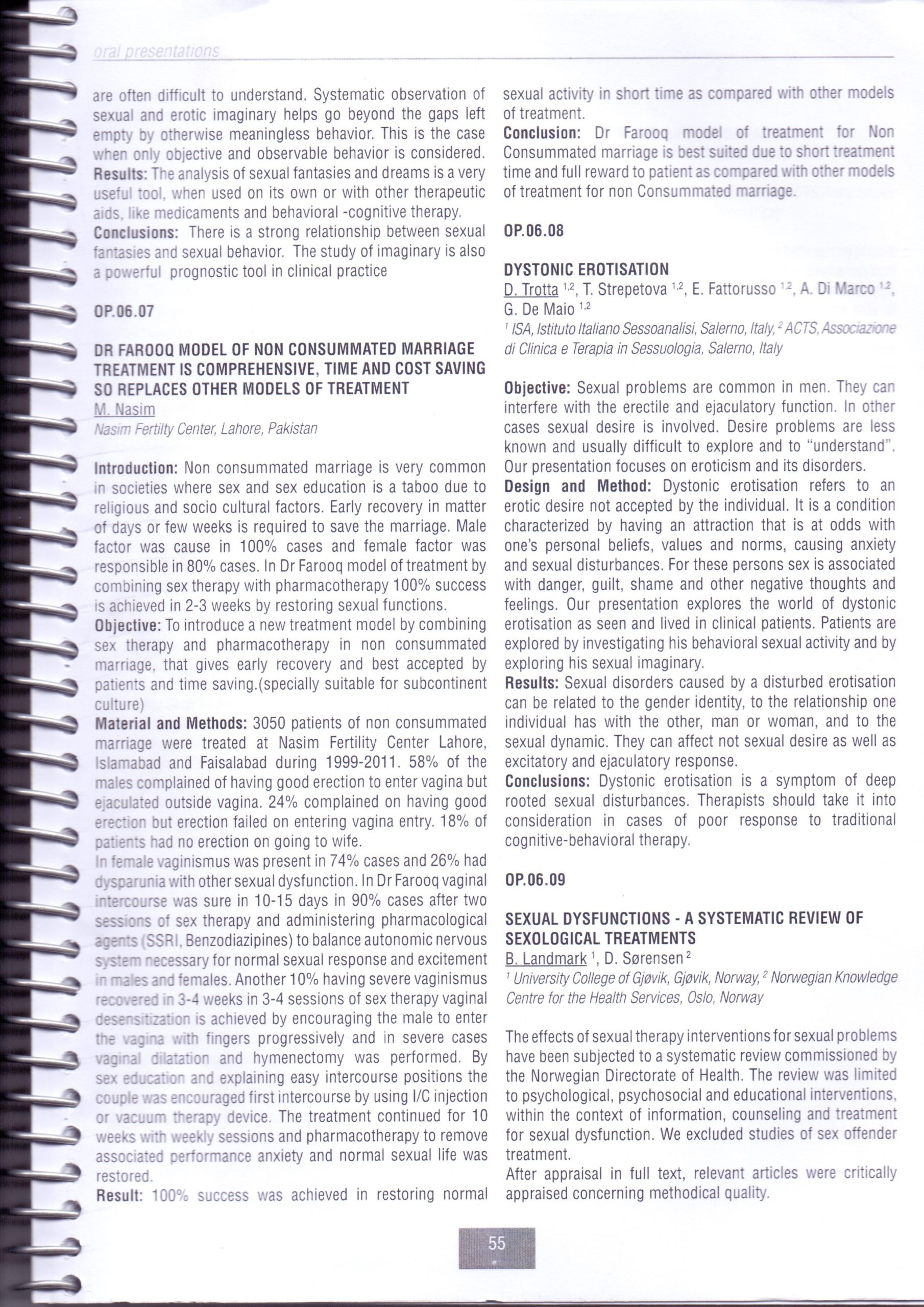 Dr Farooq Nasim Bhatti Research