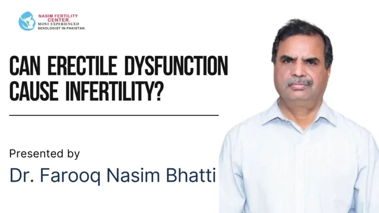 Can Erectile Dysfunction Cause Infertility