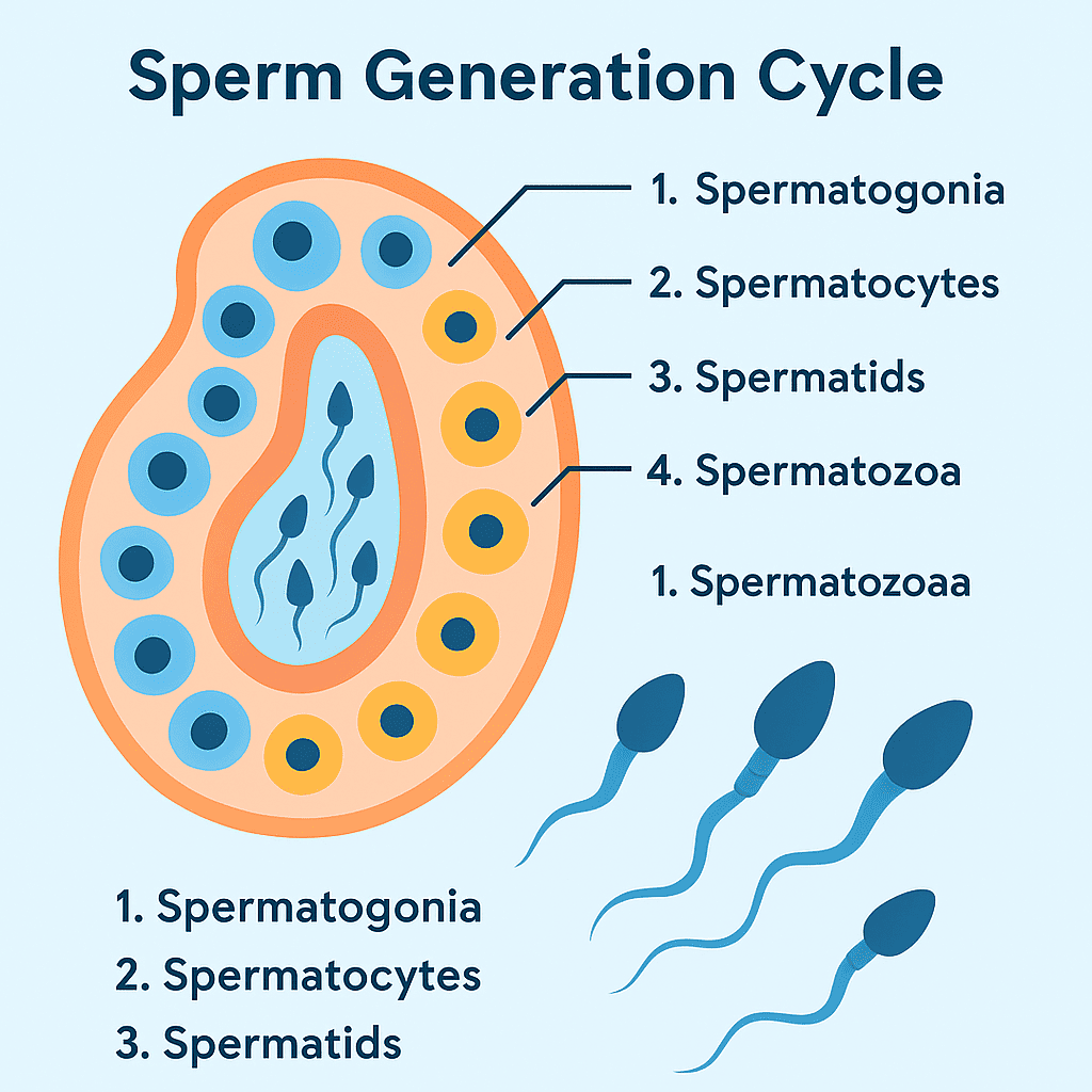 Sperm Generation Cycle