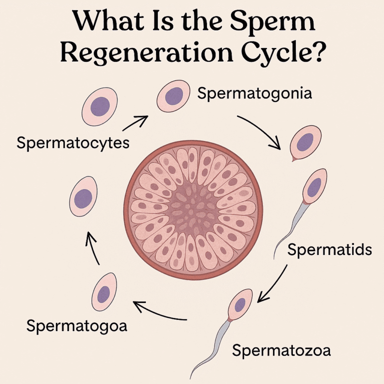 Sperm Regeneration Cycle process