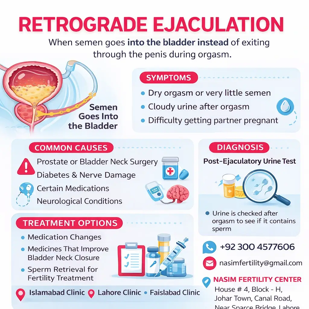 Retrograde Ejaculation Causes, Diagnosis, And Treatment
