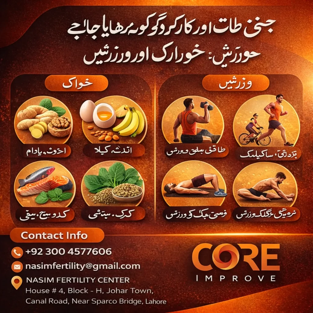 جنسی طاقت اور کارکردگی بڑھانے کا طریقہ