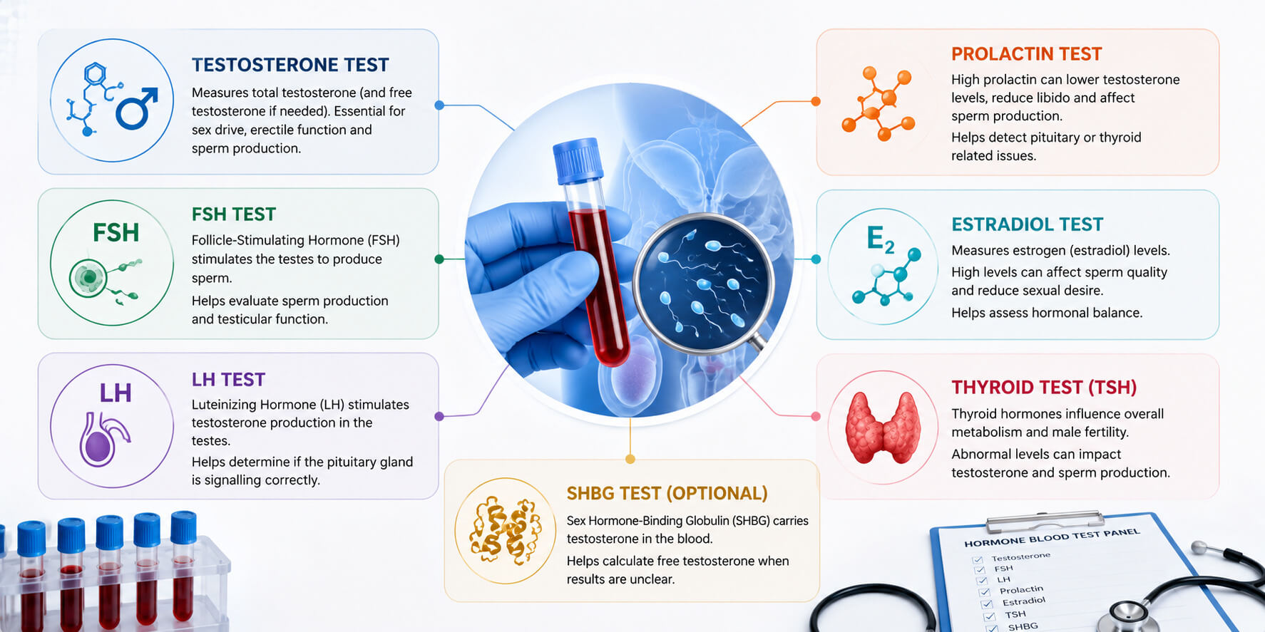 Male Fertility Blood Test List