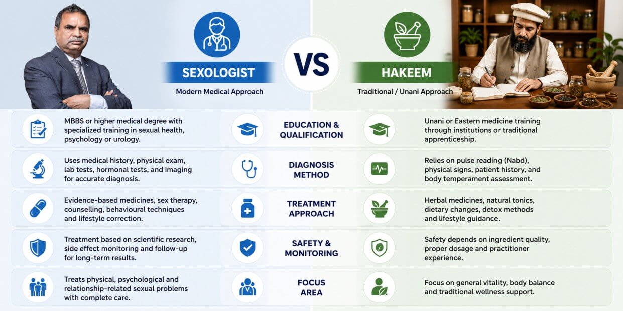 Sexologist Vs Hakeem The Main Difference