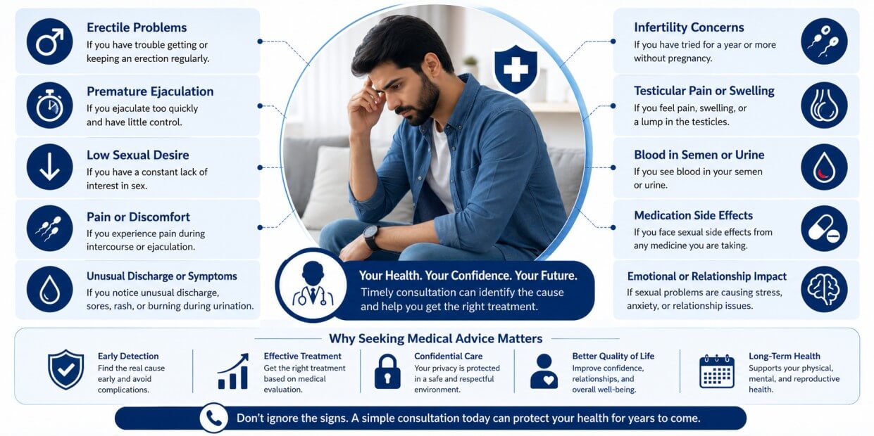When Should A Man Seek Medical Advice