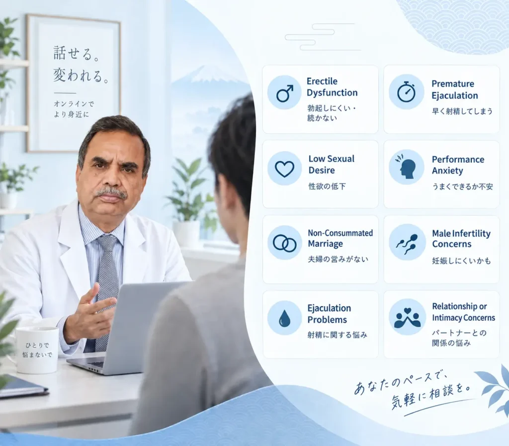 Sexual Health Problems You Can Discuss Online