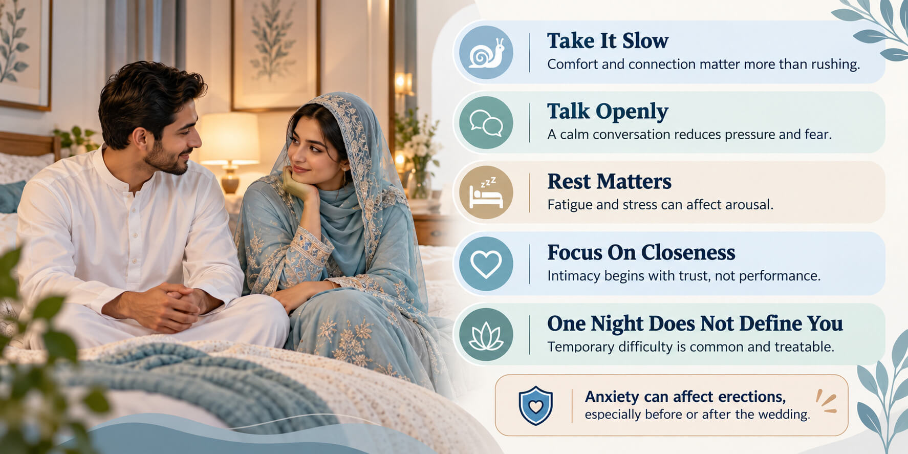 The Wedding Night Is Not A Sexual Performance Test